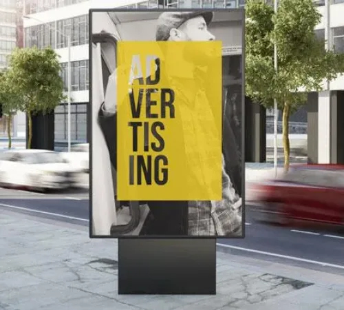 affichage publicitaire urbain