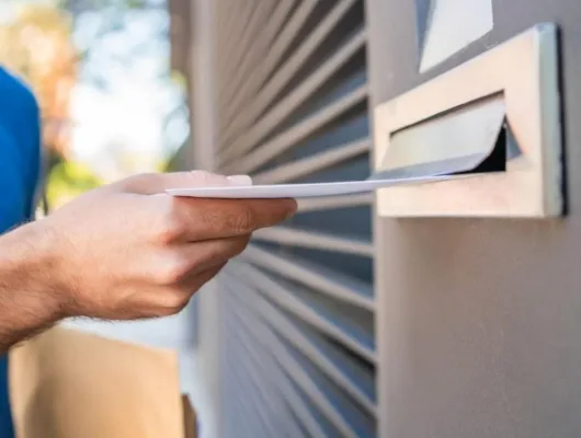 distribution en boîte-à-lettres